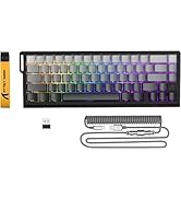 ATTACK SHARK X68PRO HE Rapid Trigger Wireless Keyboard, 0.01mm RT Accuracy 8000Hz Wired Gaming Ke...
