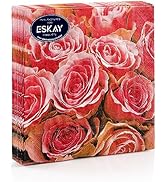 Pink Roses Lunch Napkins for Cocktails, Appetizers, Bar Drinks, Birthdays and Wedding Events, Thi...