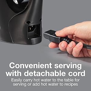 cordless electric kettle
