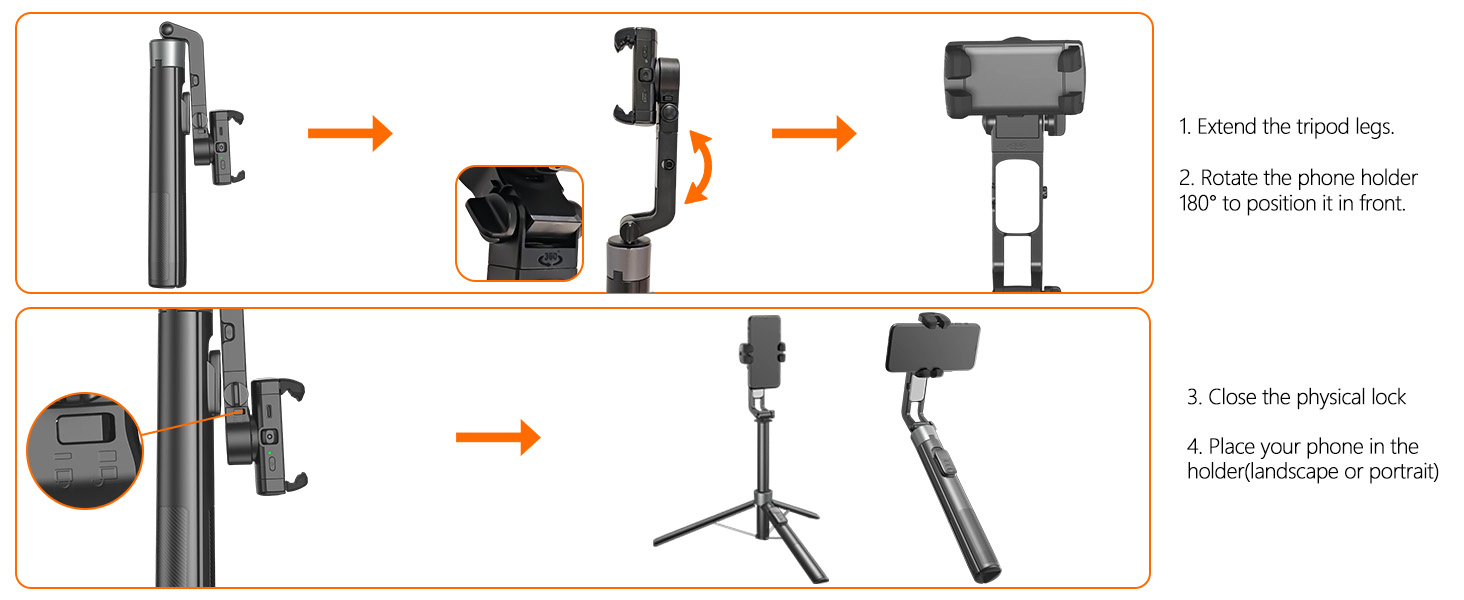 phone stand for recording