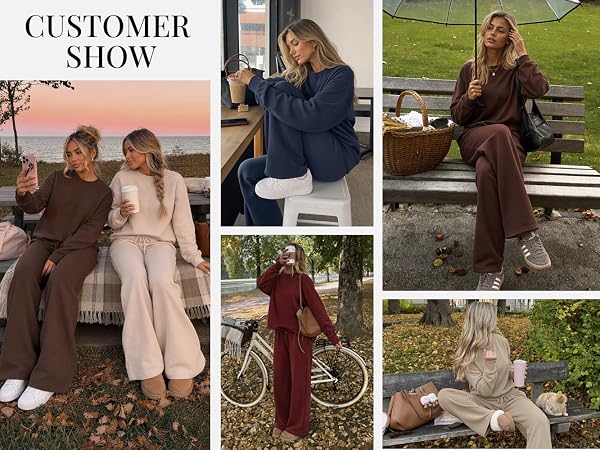 Fall Lounge Sets Outfits