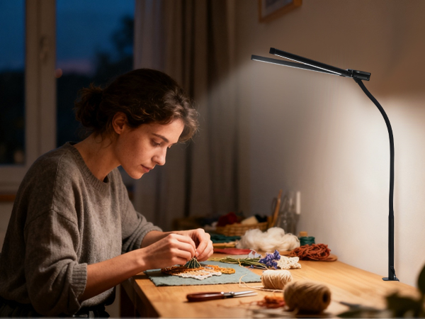 Desk Lamp with Clamp