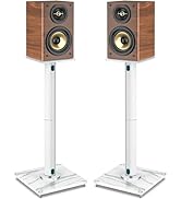 Rfiver Universal Floor Speaker Stands for Surround Sound, Heavy Duty 28 Inch Bookshelf Speaker St...