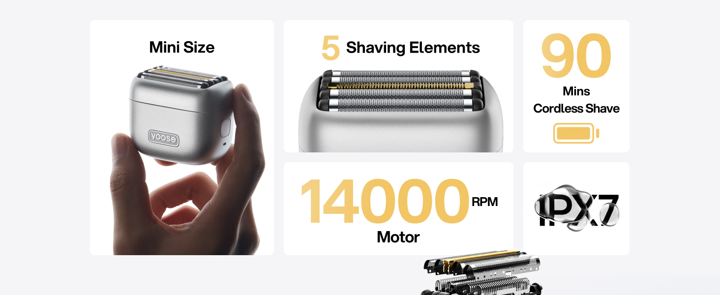 MINI5 Foil Shaver
