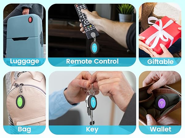 sky Key Finder Locator with Sound 85dB Item Trackers 131ft Range Beeper Tags Wireless Key Finders