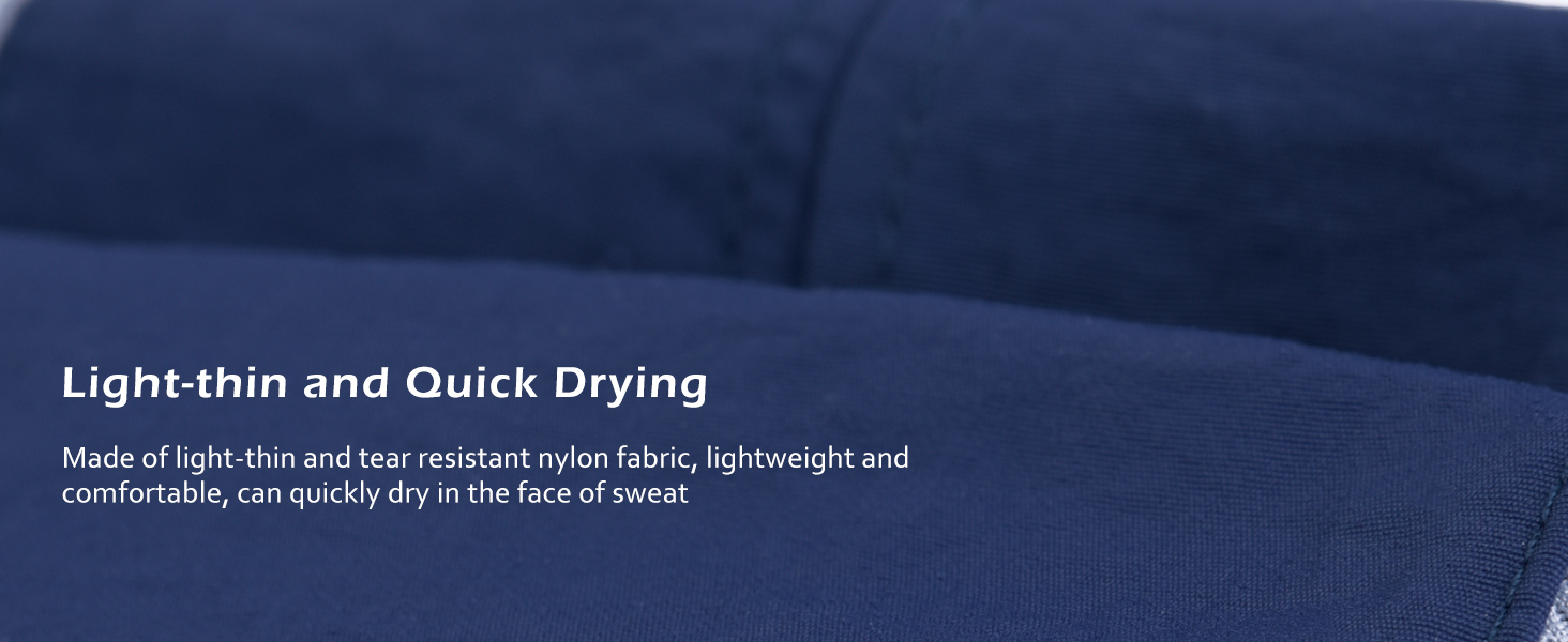 LIGHTWEIGHT AND QUICK DRYING