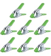 SWANLAKE 8 PCS 6" inch Spring Clamp, Heavy Duty Spring Metal Spring Clamps, 2.5"-inch Jaw opening...