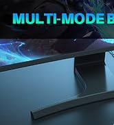 Mechanical Gaming Keyboard and Mouse, 98 Keys LED Backlit Keyboard with Gray Floating Keycap Blue...