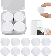 20 Pcs NFC Tags,NFC Stickers Cards with Adhesive Back, Round Rewritable NFC Cards, 504 Bytes Memo...