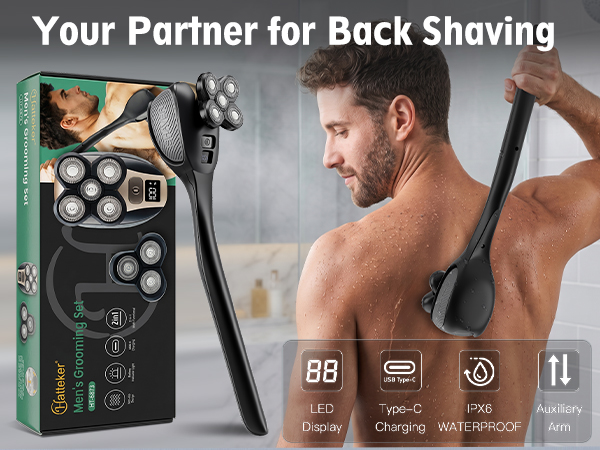 Self-Shaving,Self-Back-Shaving
