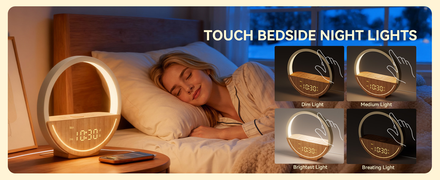 touch bedside night light