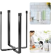 Kitchen Stand Holder, Plastic Bag Drying Rack, Multifunctional Countertop Cups Bottles Drying Rac...