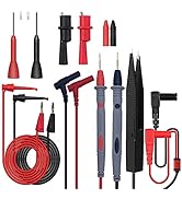 MOGAOPI Multimeter Test Leads Set, Professional Leads Kit, Precision Sharp Probe Test Lead 1000V ...