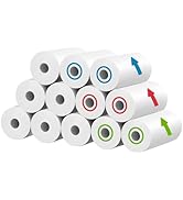 12 Rolls Kids Camera Paper Refill, HD Thermal Printing Paper for Most Instant Print Cameras (4"x2...
