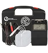 Roscoe Medical TENS Unit and EMS Muscle Stimulator - OTC TENS Machine for Back Pain Relief, Lower...