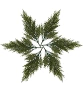 RECUTMS 6Pcs Pine Tree Branches Christmas Decorations Clearance Christmas Crafts Winter Decor Fau...