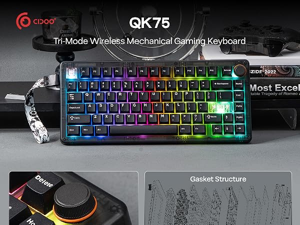 QK75 Black