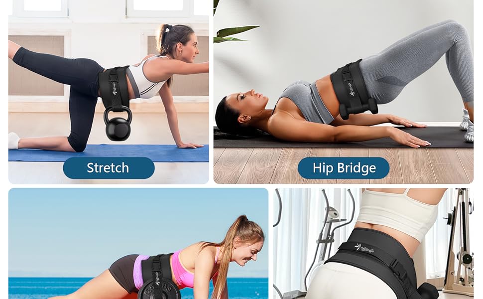 butt exercise equipment for women, bar cushion weightlifting hip thrusts,