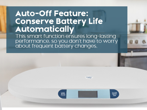 Digital baby scale pet scale auto off feature conserve battery life automatically long lasting
