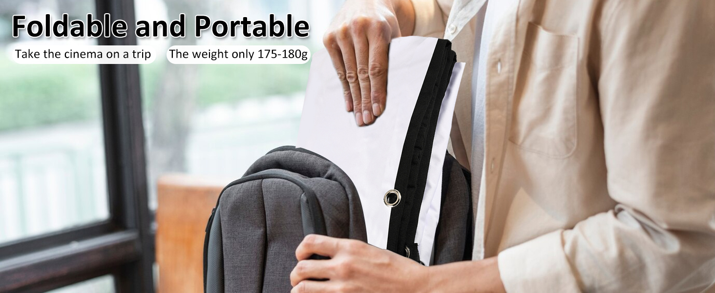 small projector screen