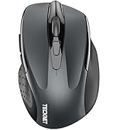 TECKNET Wireless Mouse (2.4G & BT5.0/3.0) Silent Mouse 4800 DPI Computer Mouse 6 Buttons Bluetoot...