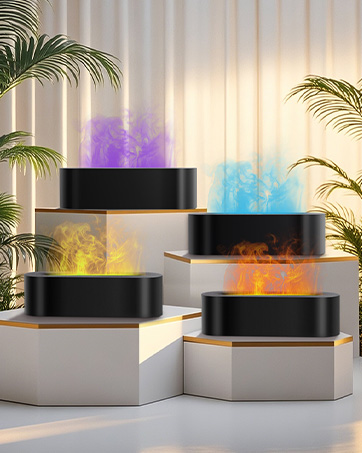 Flame Effect Essential Oil Diffuser