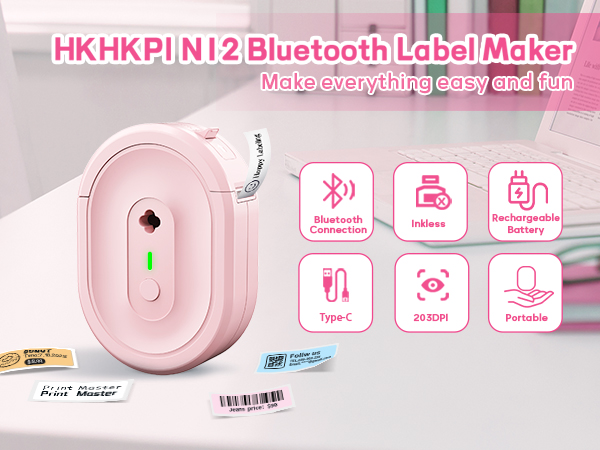 label maker machine with tape label printer labeler label machines christmas gifts stocking stuffers