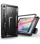 Dexnor Case for Samsung Galaxy Tab S6 Lite 10.4 Inch 2020/2022, [Built in Screen Protector &amp; Kick...