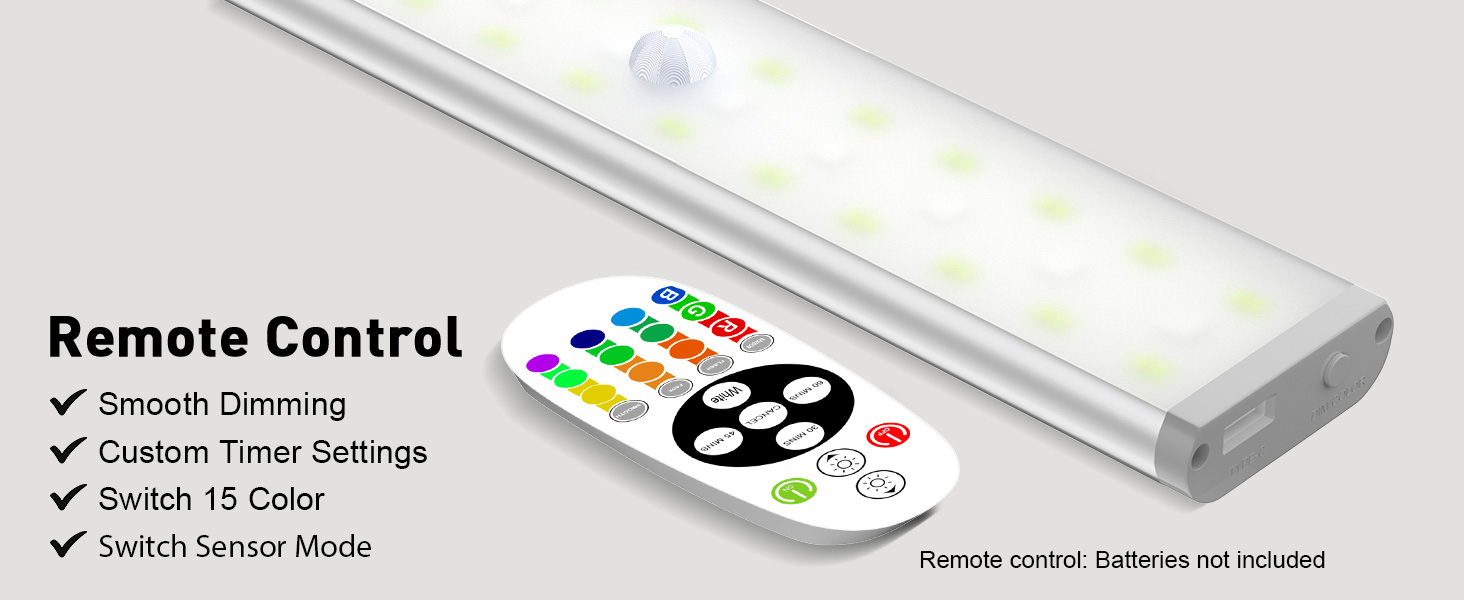 remote led light