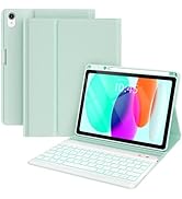 BLUTLOTUS iPad 10th Gen 2022 Keyboard Case, 10.9 inch Smart Folio with Pencil Holder, 7 Color Bac...