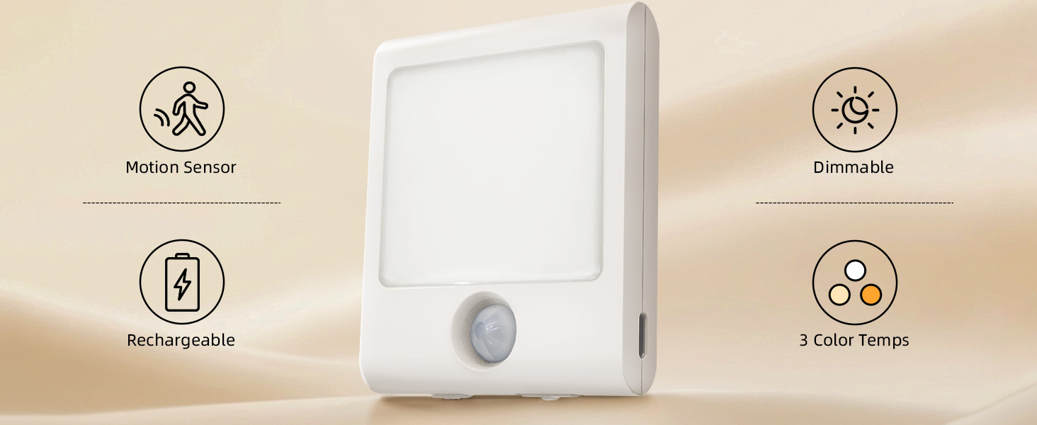 rechargeable night light