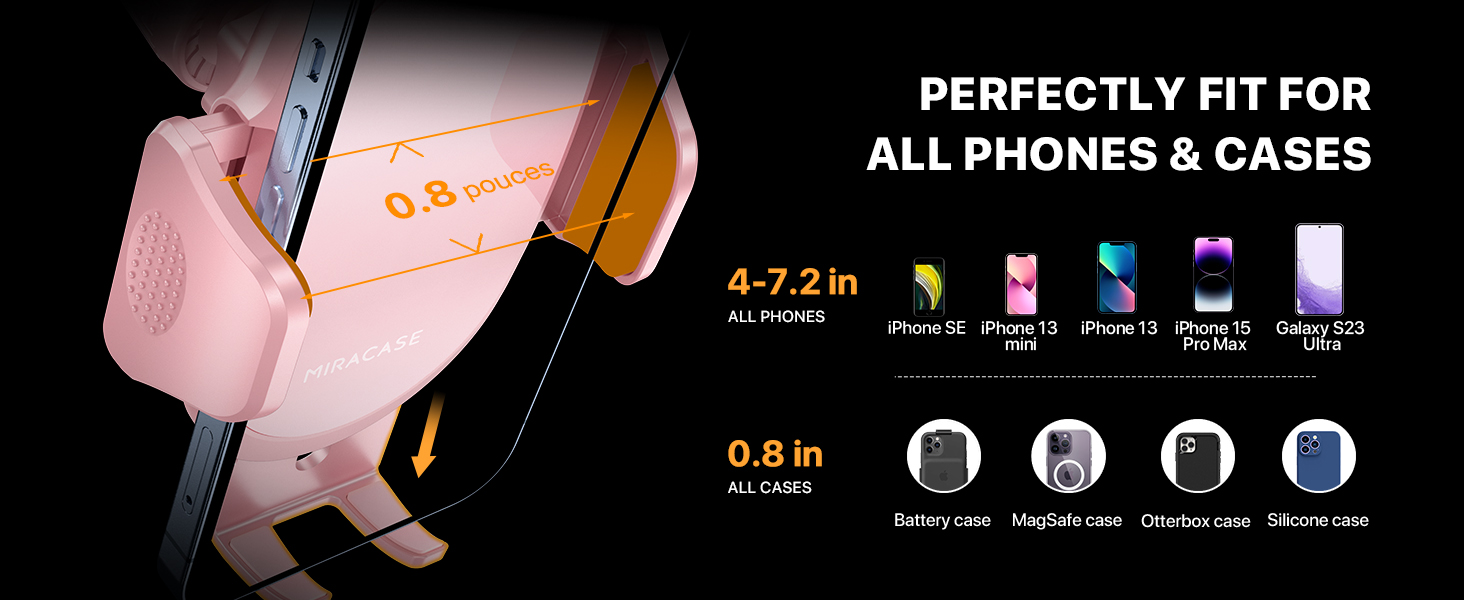 PERFECTLY FIT for ALL PHONES &amp; CASES