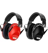 Dr.meter Ear Muffs for Noise Reduction: EM100 27.4 NRR Kids Noise Cancelling Headphones with Adju...