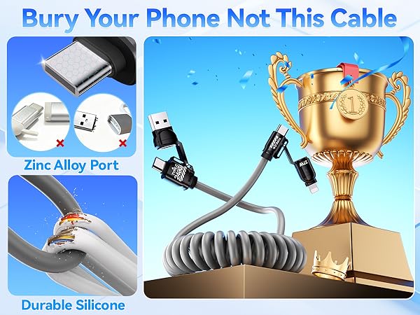  4 in 1 Charging Cable