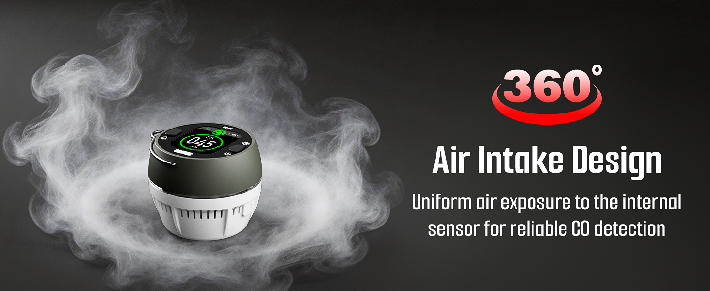 DS-X1 portable carbon monoxide detector
