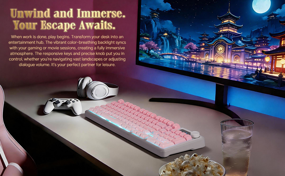 gaming, entertainment, color-breathing, immersive