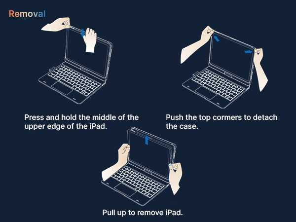 keyboard for ipad pro m4/m5 11 inch case