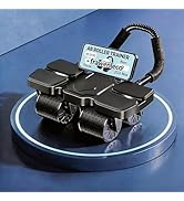 Ab Wheel Roller with Auto-Return &amp; Extra Wide, 4 Wheel Ab Roller for Abs Workout, Core Strengthen...