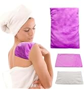 Microwavable Heating Pad, Moist Heat Pad for Pain Relief, Cramp, Menstrual, Tension and Stress, H...