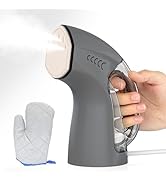 Handheld Garment Steamer for Clothes, Portable Clothes Steamer Wet and Dry Iron, Heat-up Fast, An...