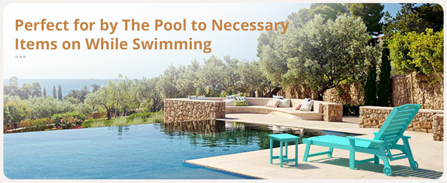 adirondack table for pool