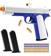 EagleGrove Soft Bullet Toy Gun for Boys with 50 Foam Bullets - Shell Ejecting Fidget Toy Foam Bla...
