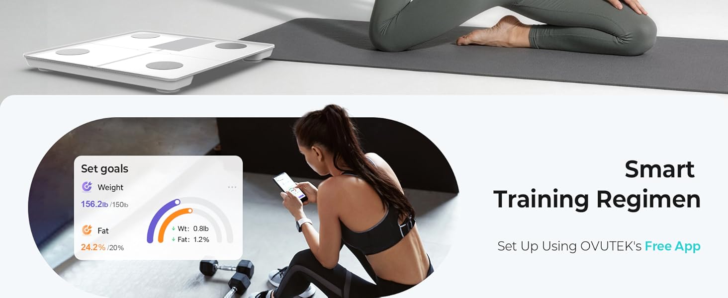 smart scale with bmi, body fat, muscle mass