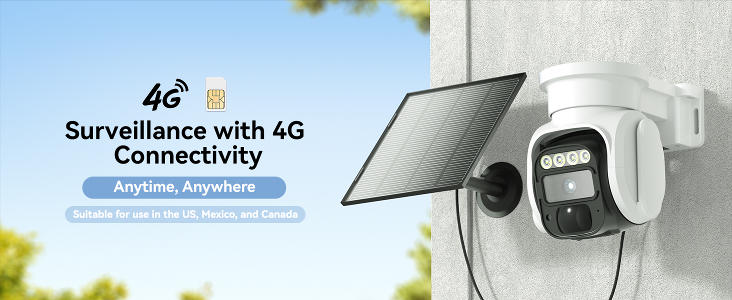 Surveillance with 4G Connectivity – Anytime, Anywhere