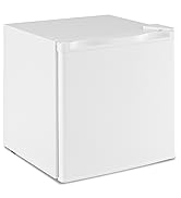 ARLIME Compact Mini Fridge with Freezer, 1.7Cu.Ft Single Reversible Door Refrigerator w/7-Level A...