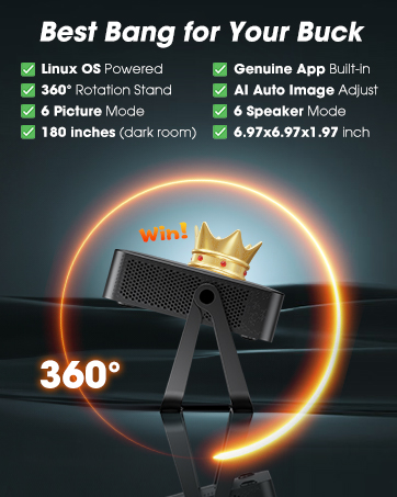 Smart Projector with apps built in