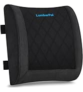 LumbarPal Lumbar Support Pillow for Office Chair Back Support Lumbar Pillow for Car, Gaming, Offi...