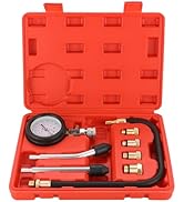 NYXOVA Compression Tester Automotive Tool Petrol, Gas Engine Compression Gauge Compression Tester...
