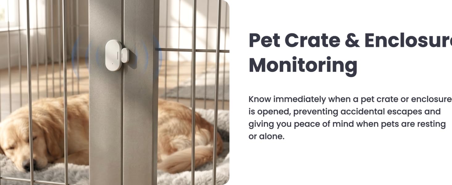 Pet Crate and Enclosure Monitoring