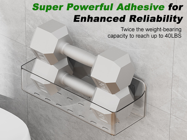 shower shelves